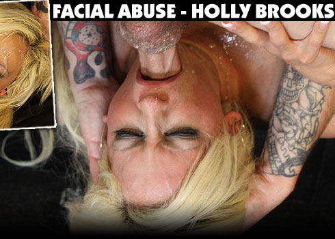 Holly Brooks Destroyed On Facial Abuse